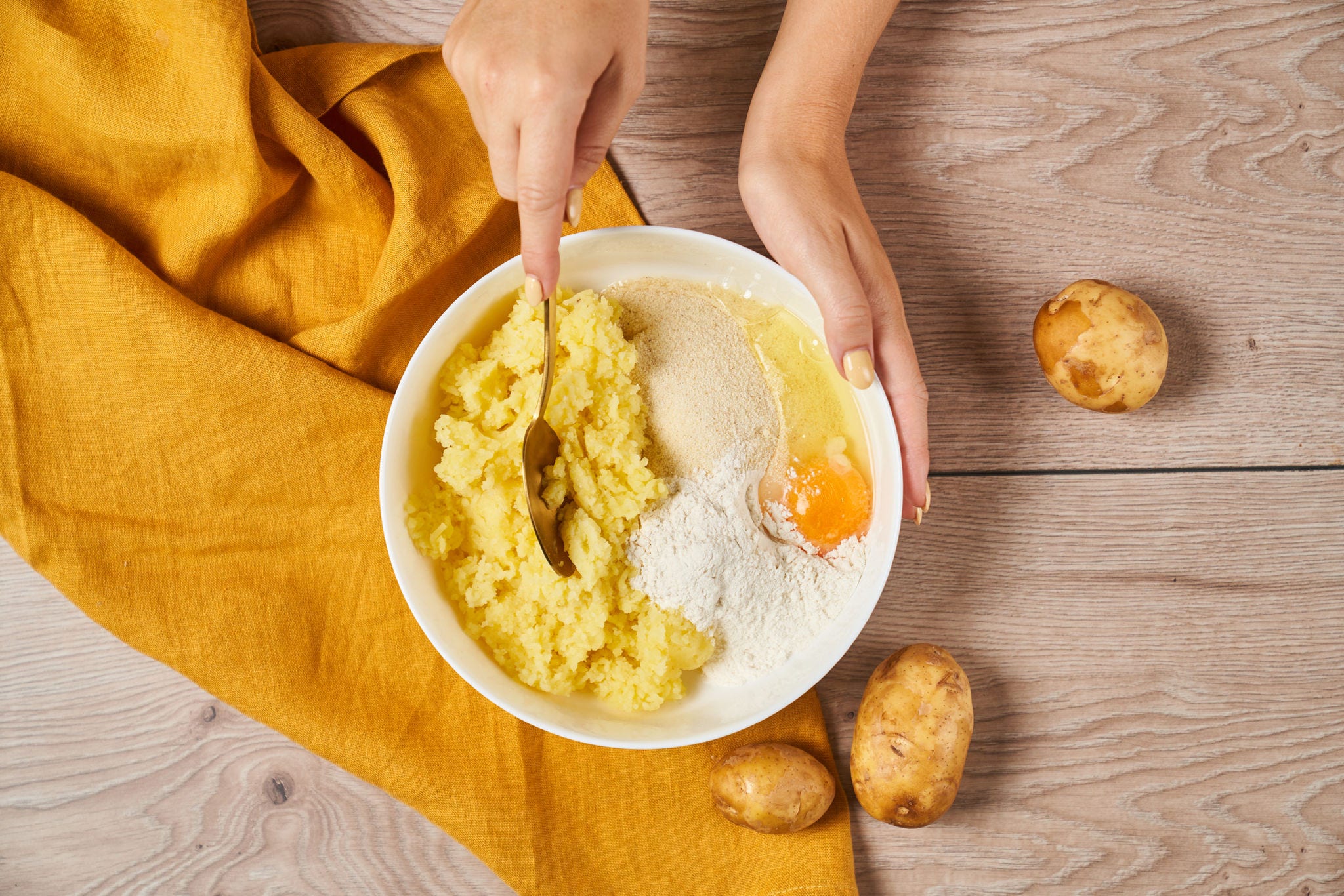 Italiensk klassiker: gnocchi lavet af rester af kartofler