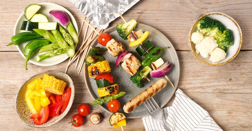 Fyld dine egne grillspyd - til nydelse efter din smag