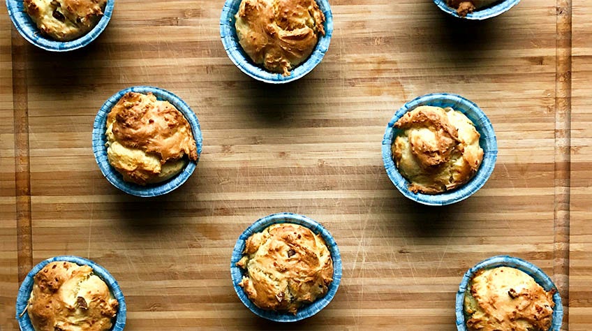 Velsmagende muffins med fåreost – middelhavsnydelse til enhver lejlighed