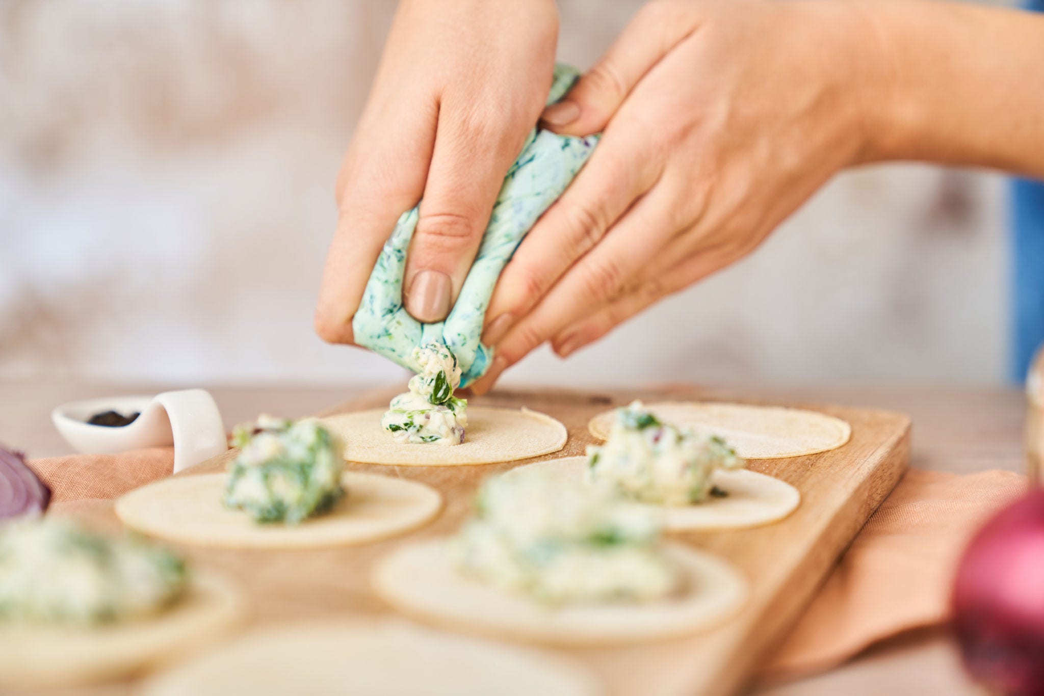 Hjemmelavet tortellini med spinatricotta – blot fyldt med fryseposetricket