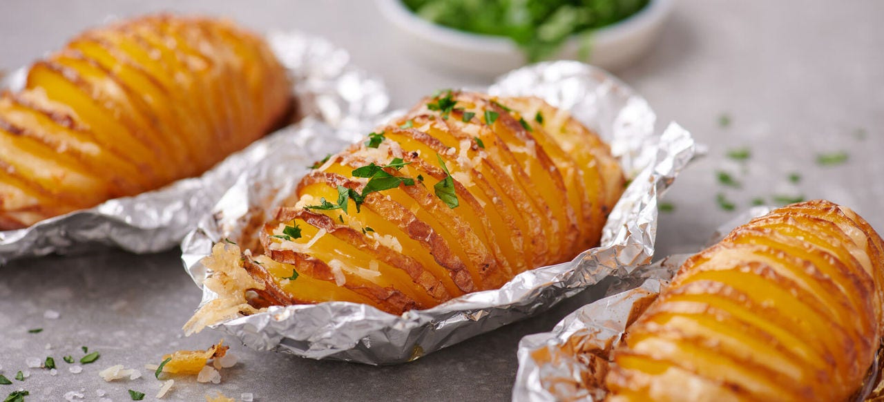 Hasselback Kartofler - Smørkartofler fra ovnen