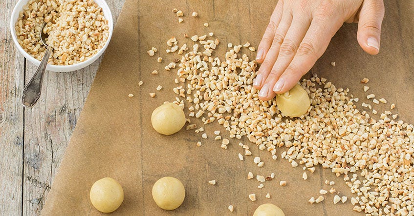 Nøddeknapper: Den enkle opskrift til jul