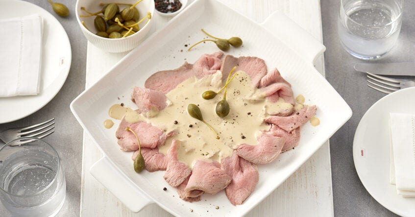 Vitello Tonnato opskrift: let at tilberede originalen