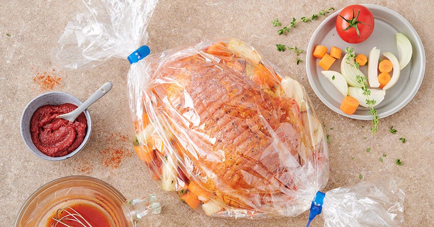 Rullet steg i et stegerør: Saftig og nem at tilberede