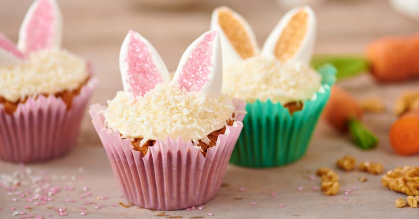 Kaninmuffins: Den nemme påskeopskrift på søde muffins