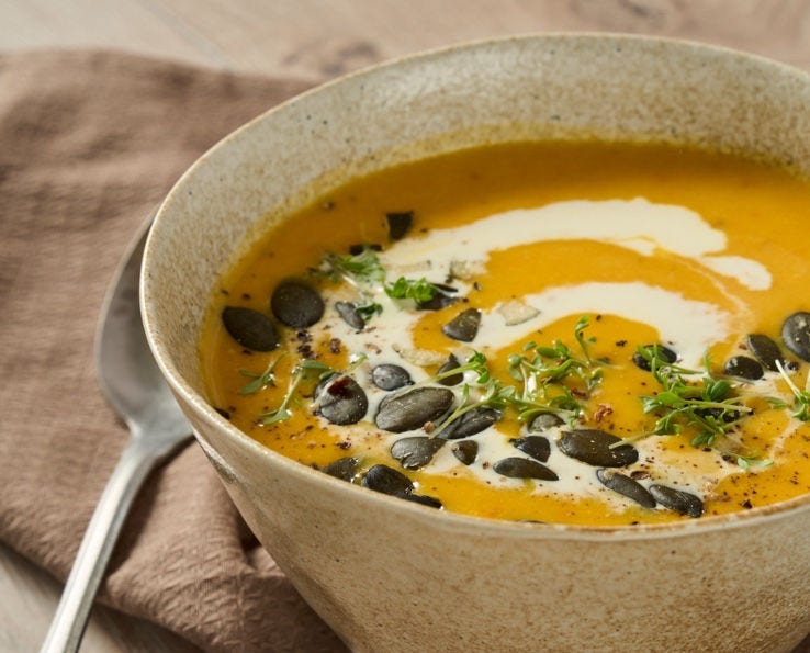 Klassisk græskarsuppe med Hokkaido – enkel og cremet