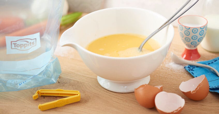 Æggecreme i frysepose: Enkel opskrift på klare supper