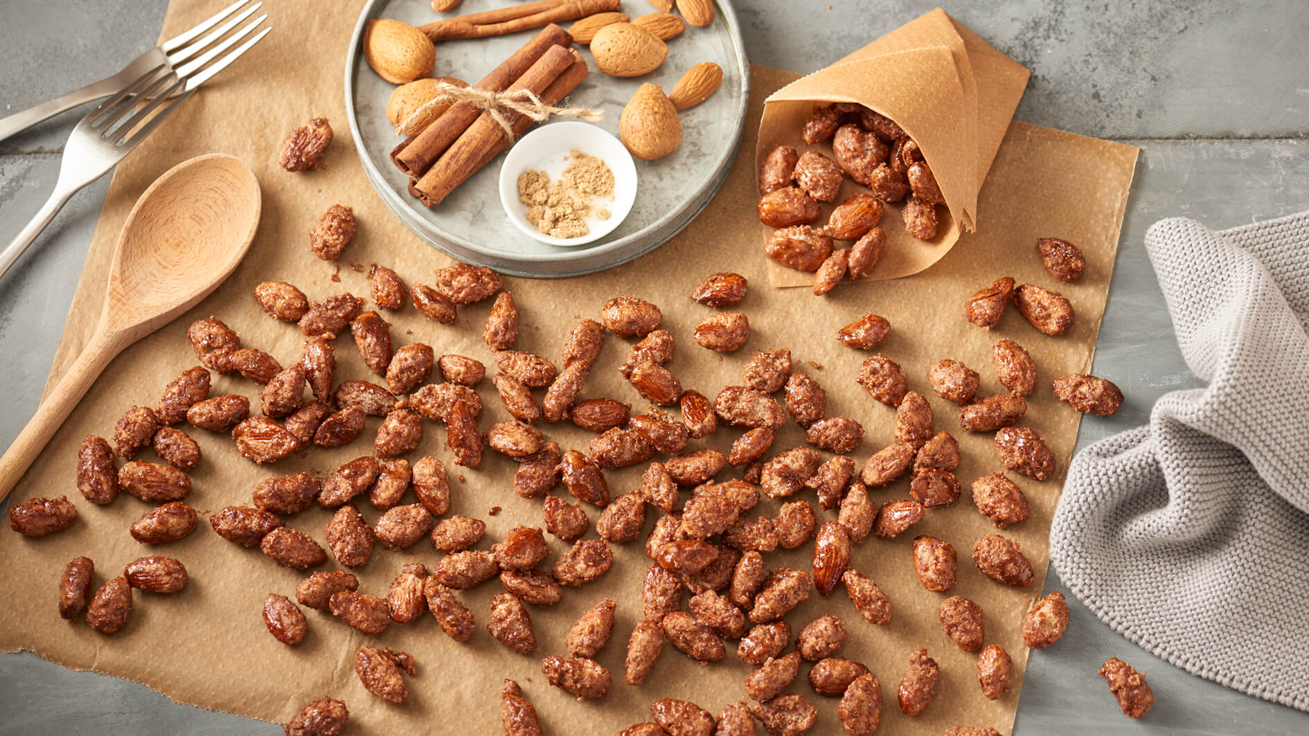 Ristede mandler – sød tivoliklassiker simpelthen hjemmelavet