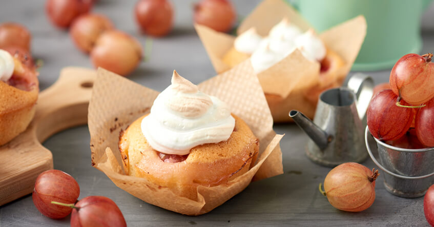 Stikkelsbærtærte med marengs: opskrift på lækre friands