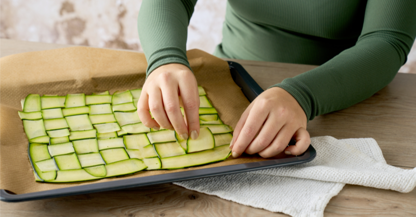 Hurtig fingermad: Sushi opskrift med courgette