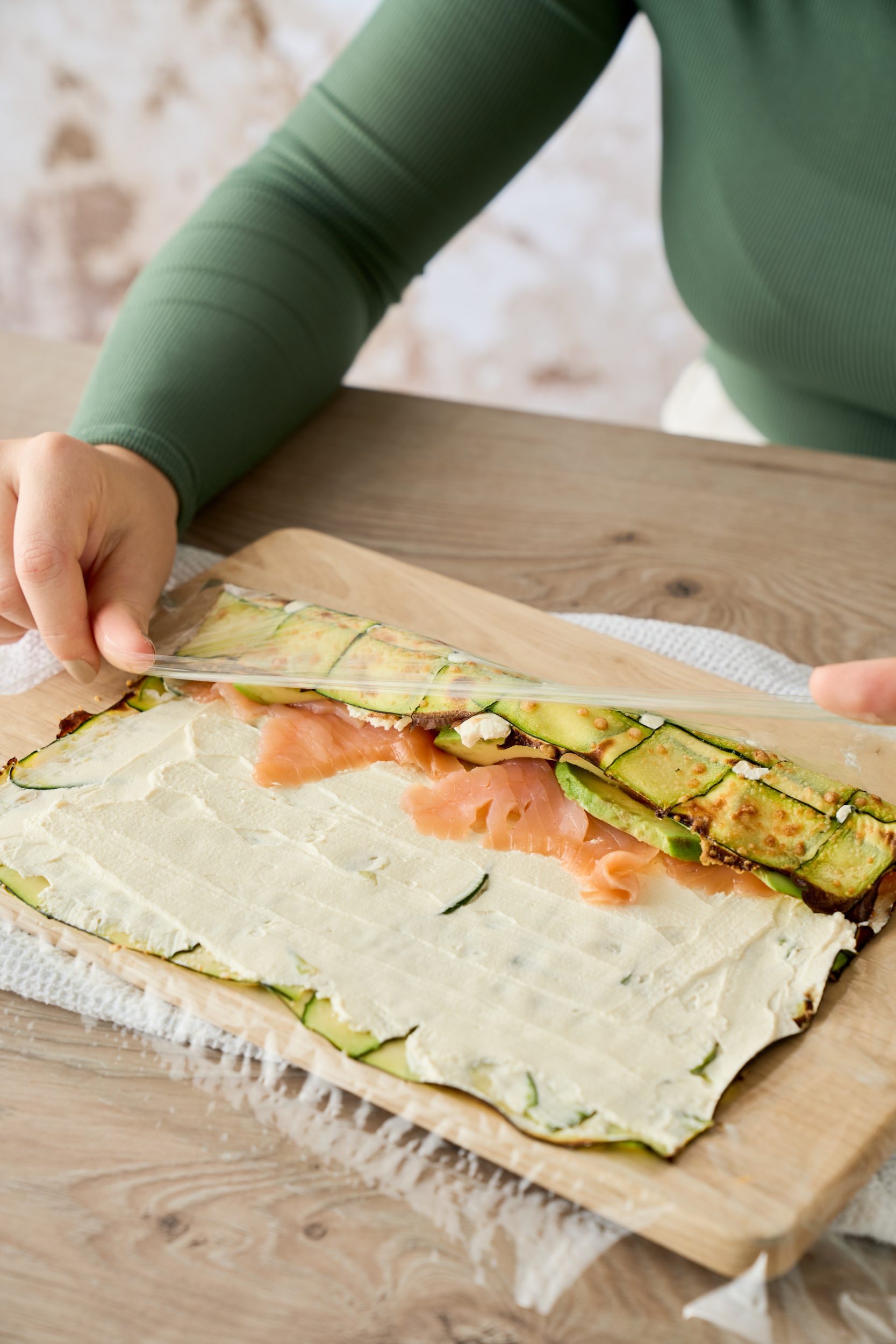 Hurtig fingermad: Sushi opskrift med courgette