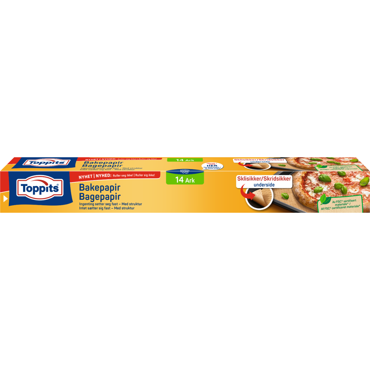 Toppits bakepapir 