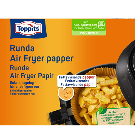 Toppits Airfryer Papper – Smidig & Hälsosam Matlagning | Toppits®  